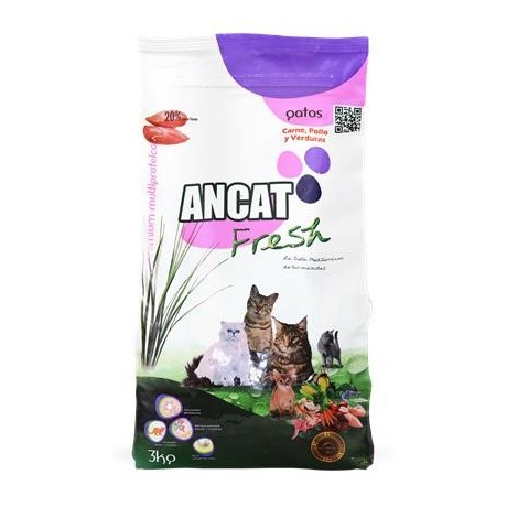 Alimento para gatos adultos ANCAT FRESH 3kg